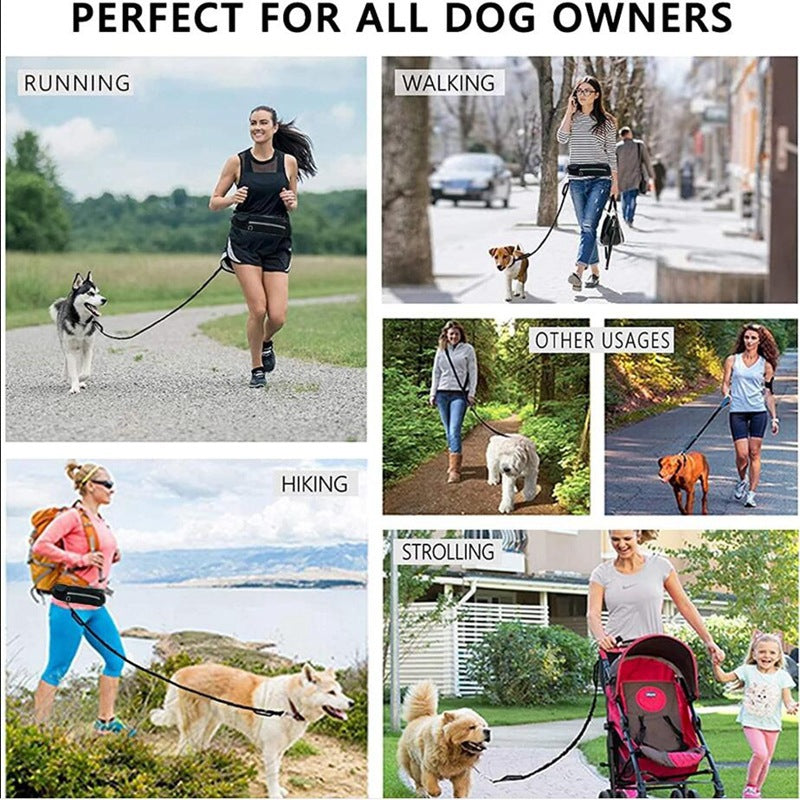 PawLuxe No-Pull Hands-Free Dog Leash