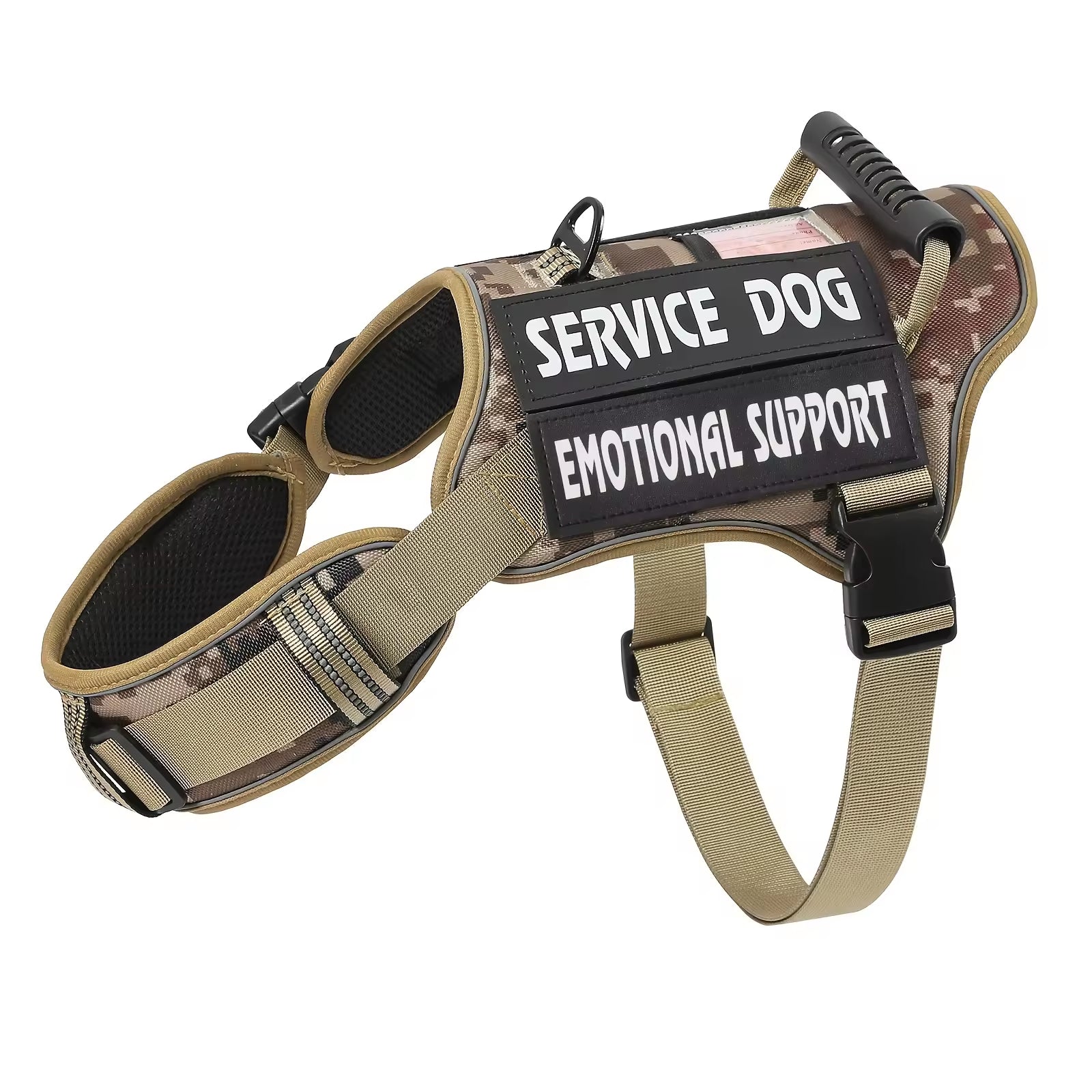 No-Pull Adjustable Reflective Pet Vest Harness