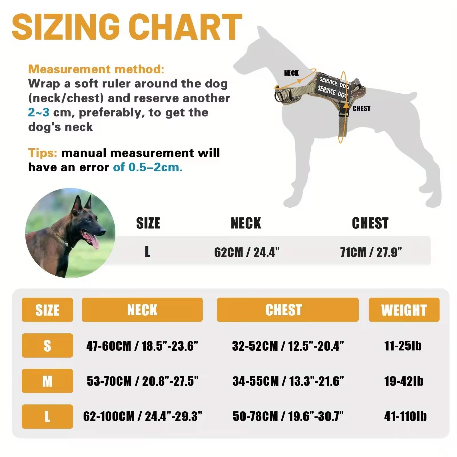 No-Pull Adjustable Reflective Pet Vest Harness